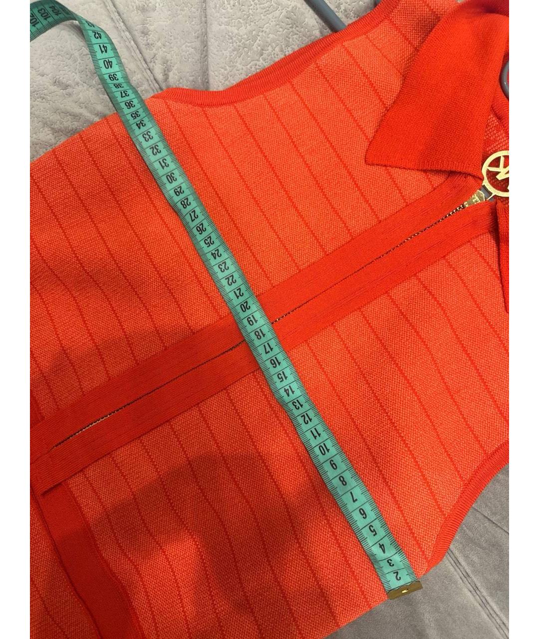 MICHAEL MICHAEL KORS Красный вискозный сарафан, фото 7