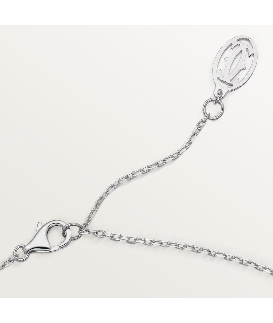 CARTIER Белая подвеска из белого золота, фото 4