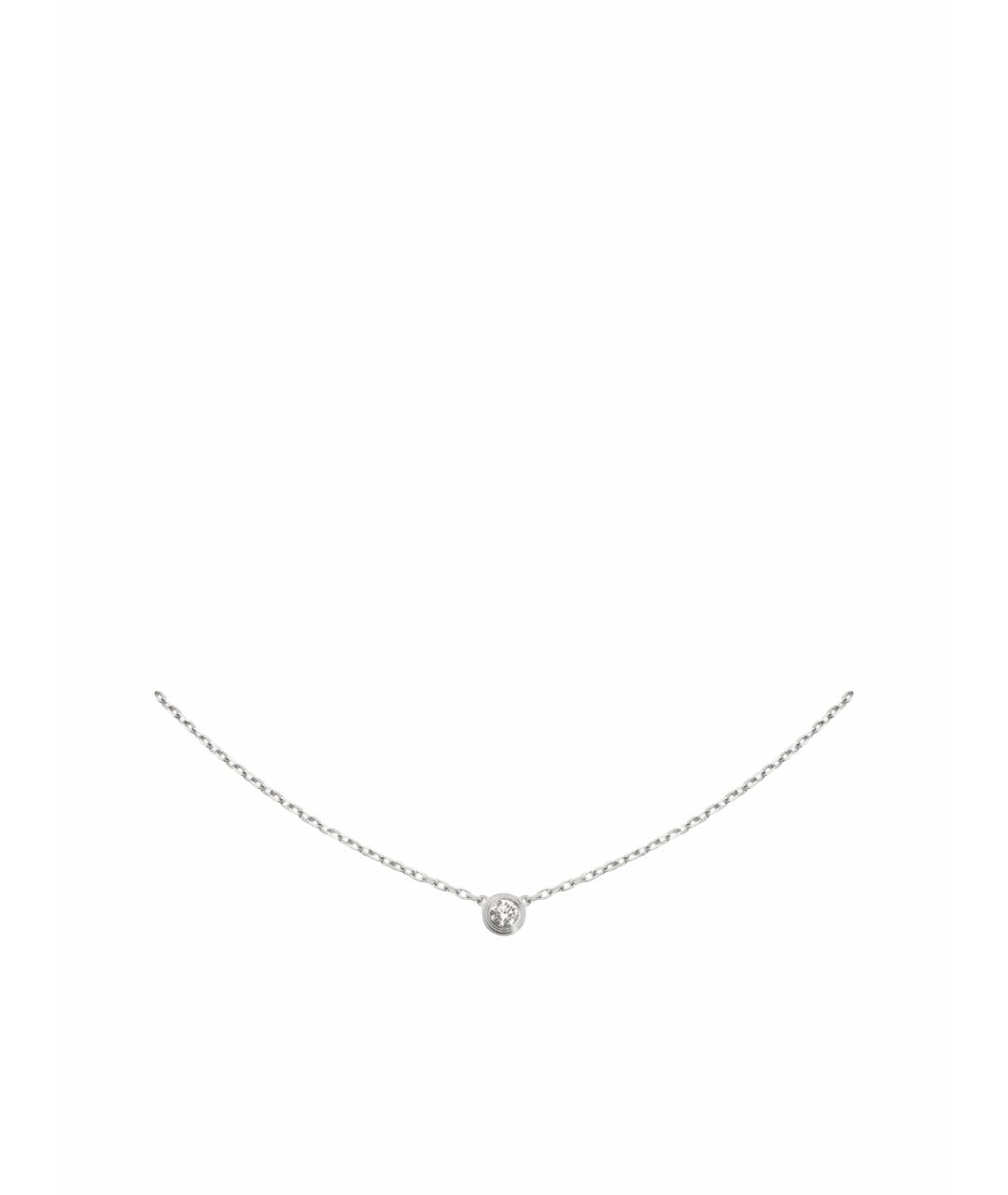 CARTIER Белая подвеска из белого золота, фото 1