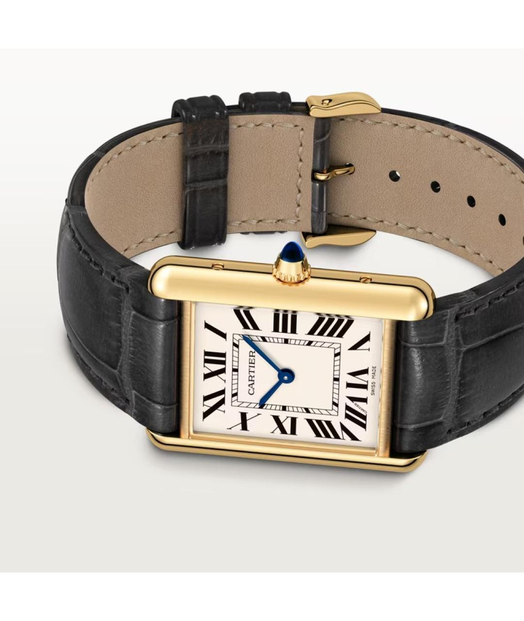 CARTIER Часы из желтого золота, фото 2