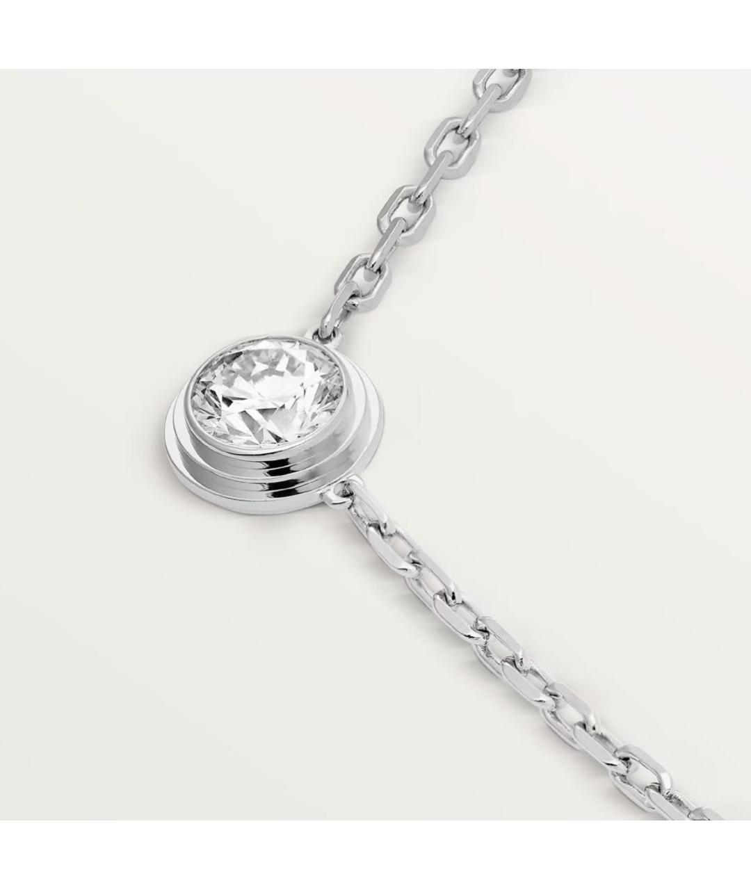 CARTIER Белая подвеска из белого золота, фото 4