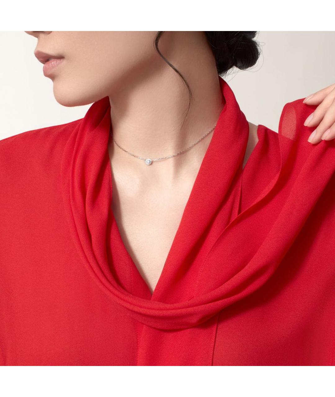 CARTIER Белая подвеска из белого золота, фото 2