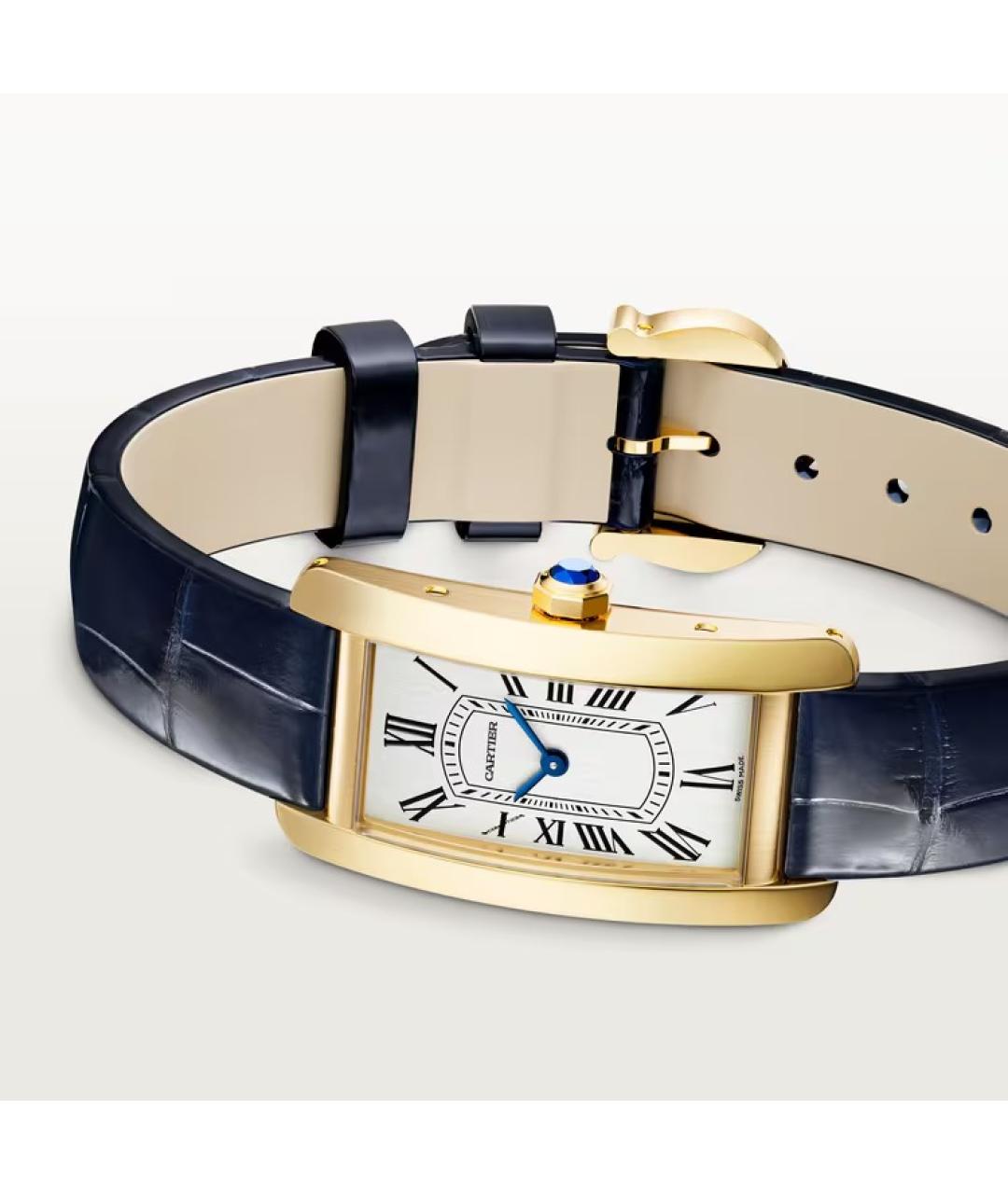CARTIER Часы из желтого золота, фото 4
