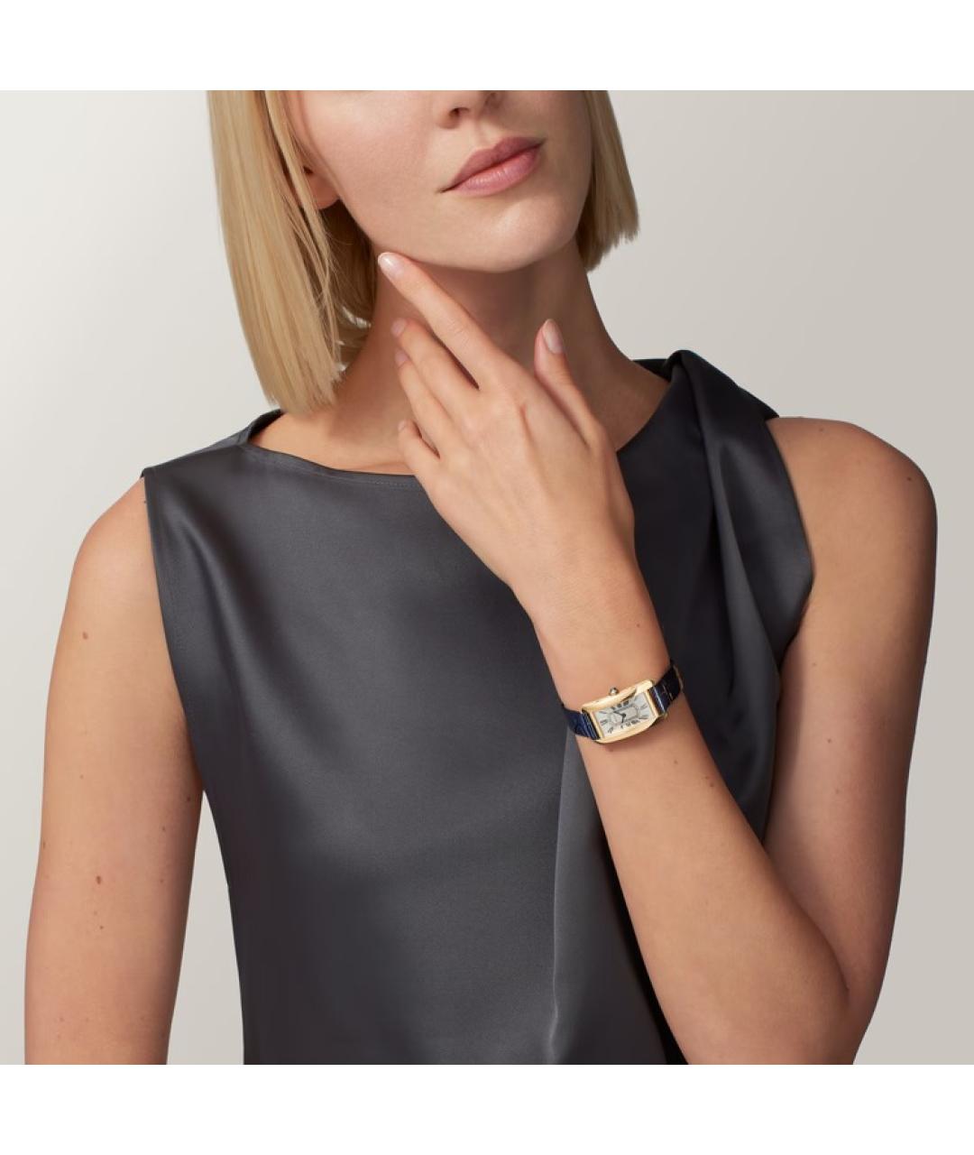 CARTIER Часы из желтого золота, фото 6