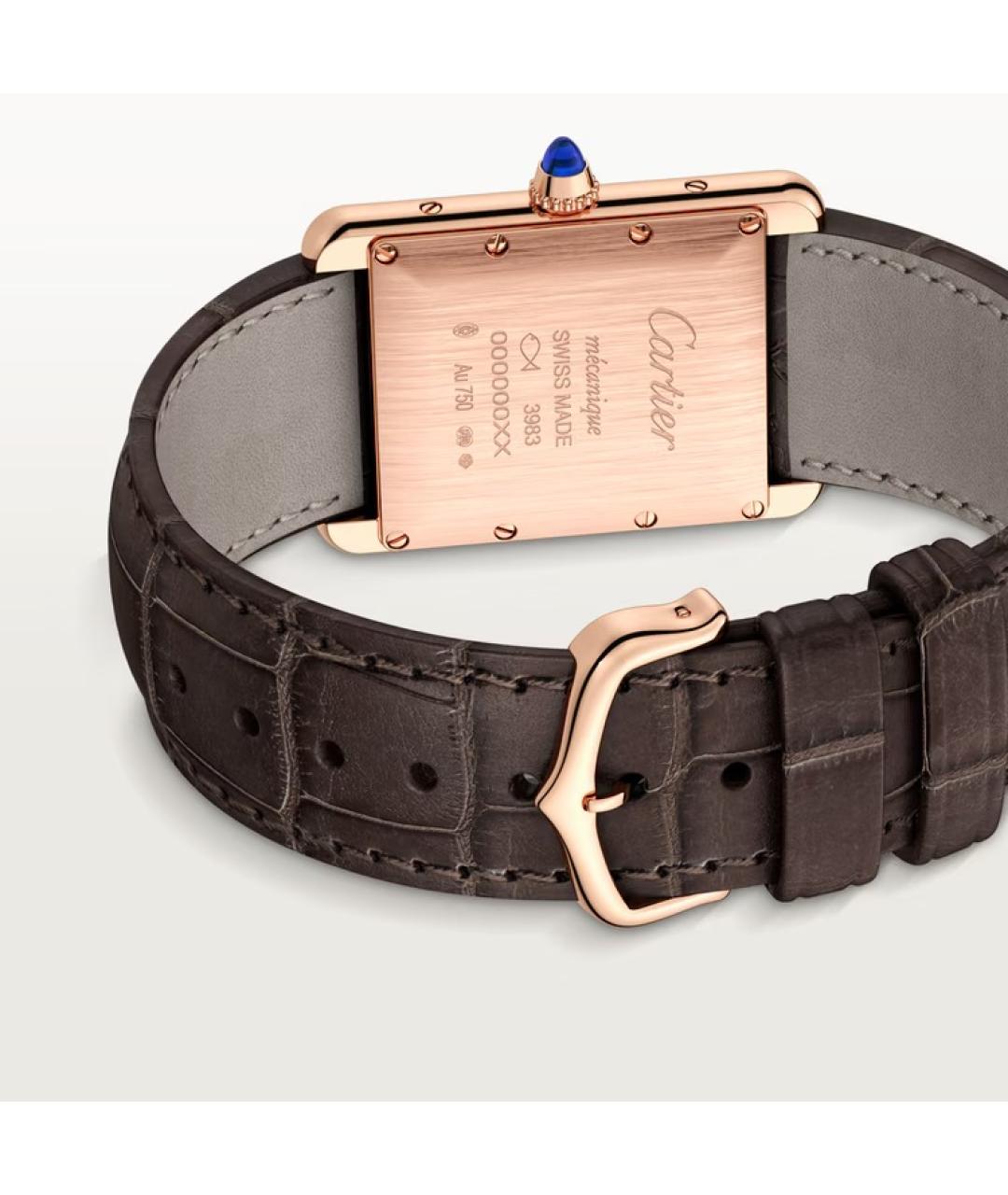 CARTIER Часы из розового золота, фото 2