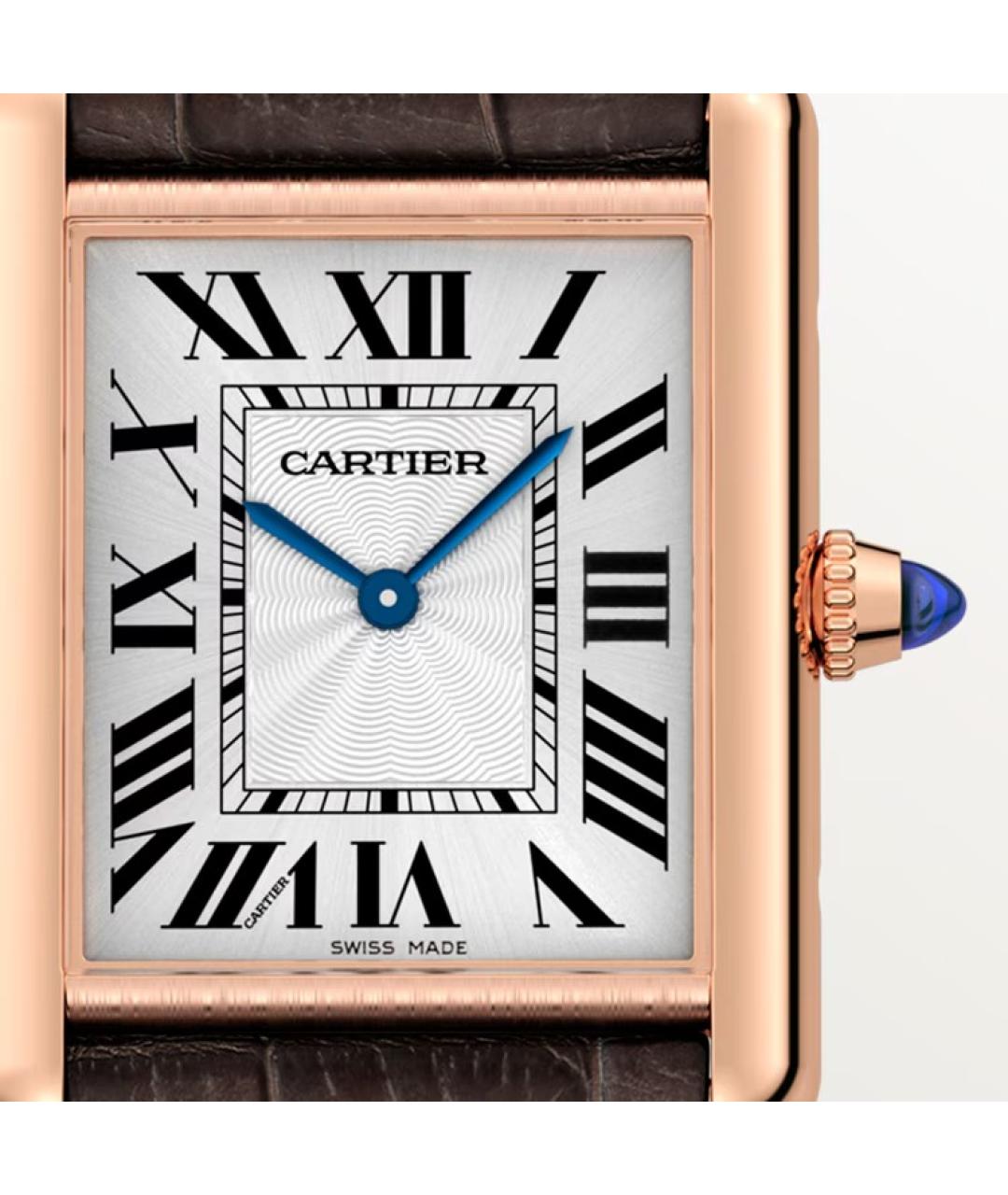 CARTIER Часы из розового золота, фото 4