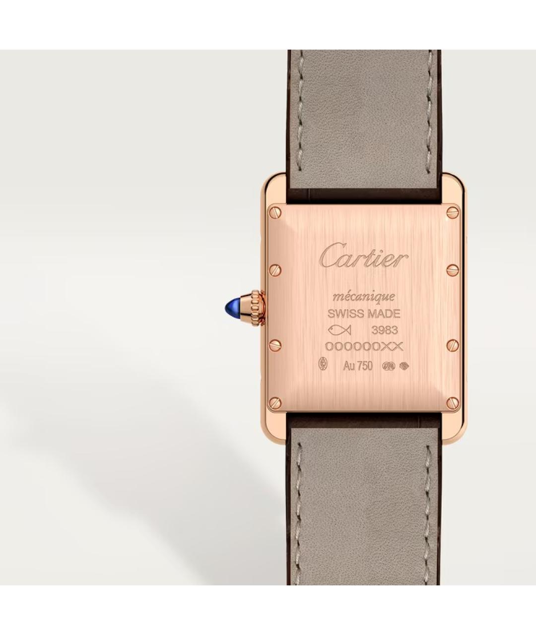 CARTIER Часы из розового золота, фото 6