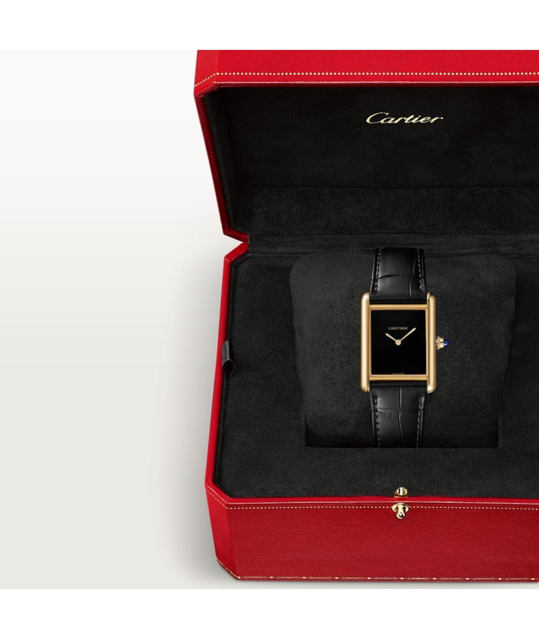 CARTIER Часы из желтого золота, фото 6