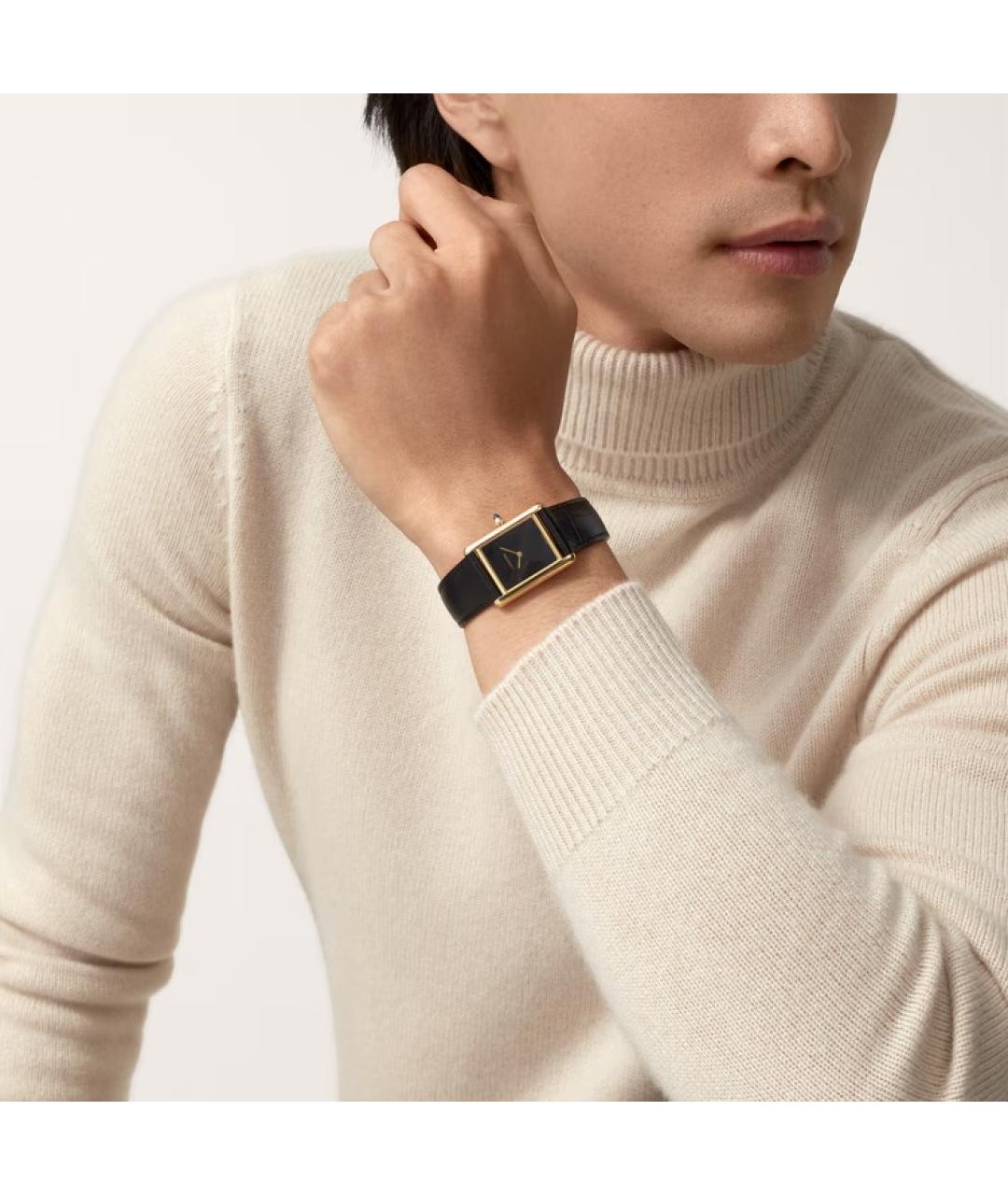 CARTIER Часы из желтого золота, фото 7