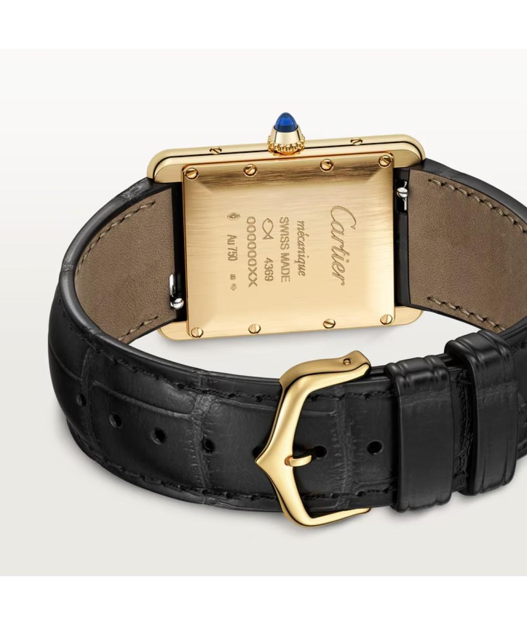 CARTIER Часы из желтого золота, фото 3