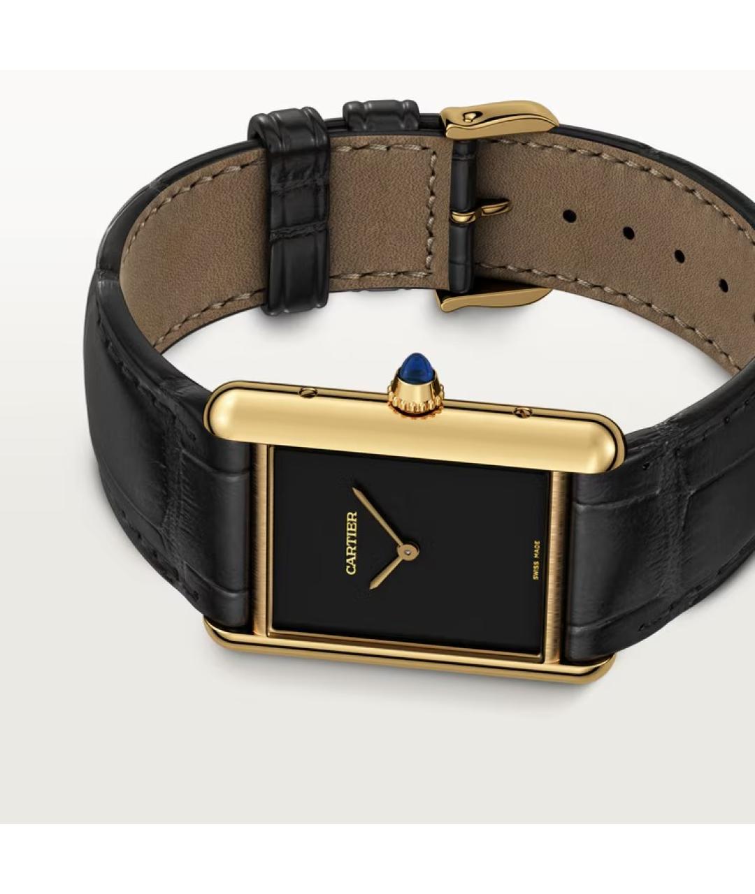 CARTIER Часы из желтого золота, фото 5