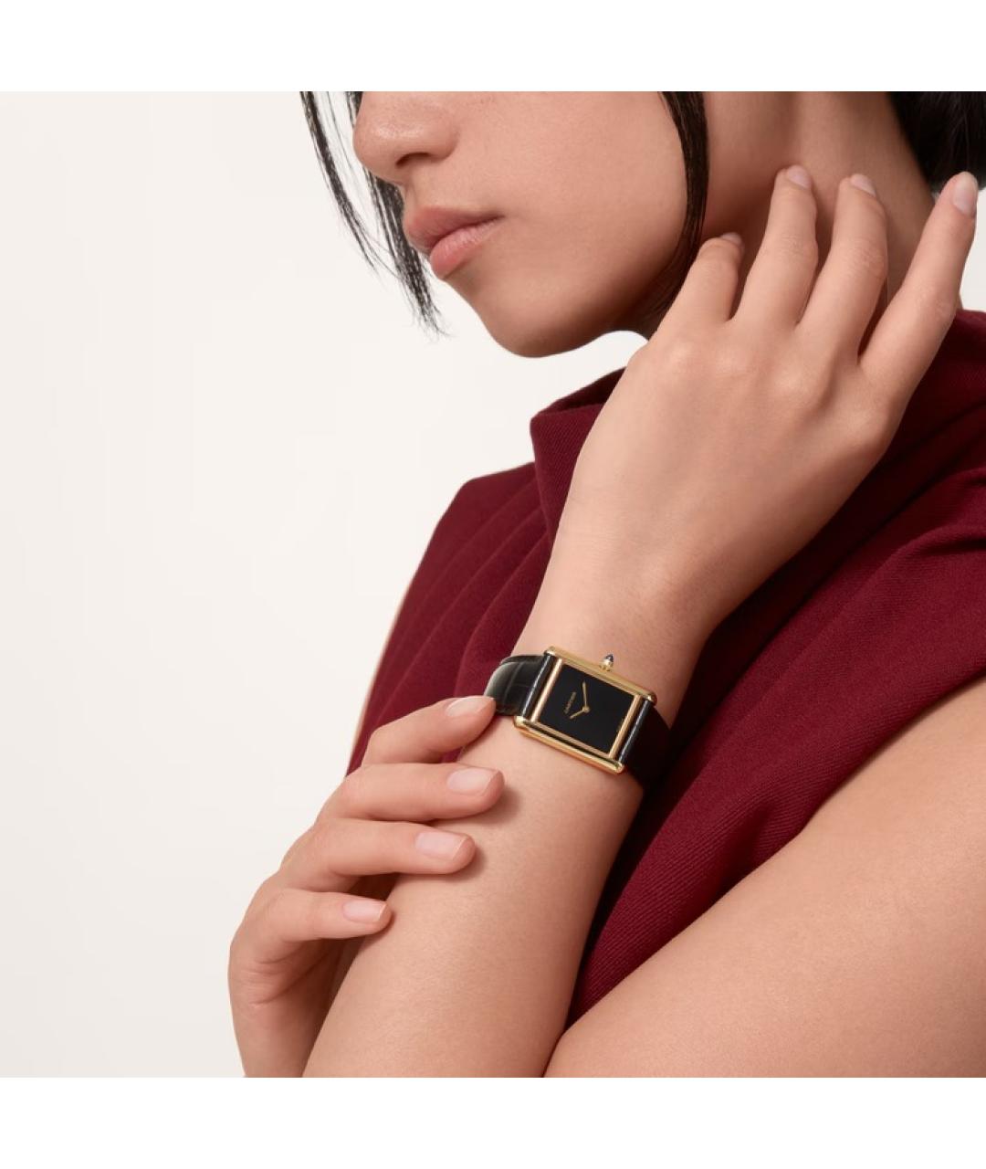 CARTIER Часы из желтого золота, фото 8