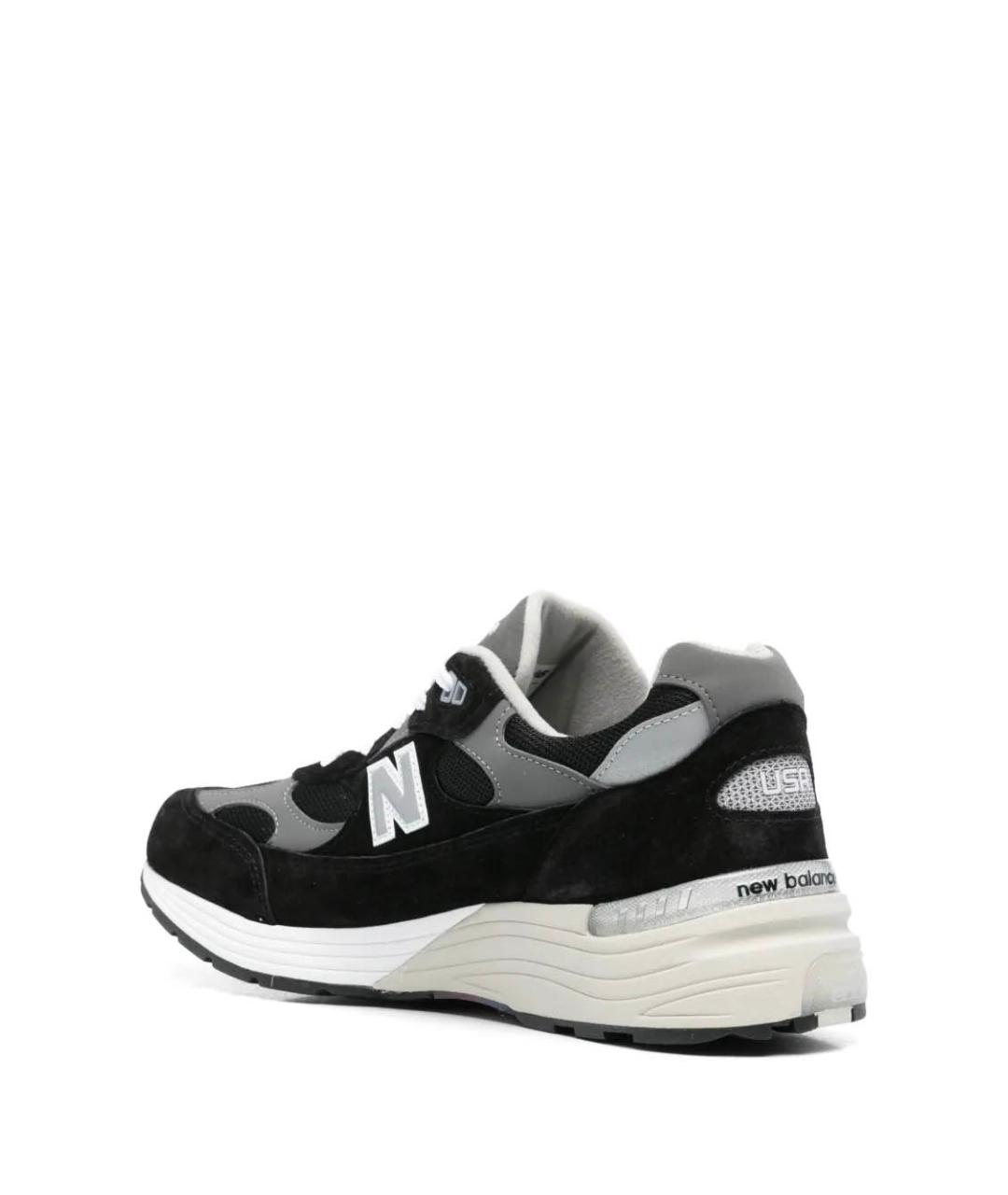 NEW BALANCE Черные низкие кроссовки / кеды, фото 3