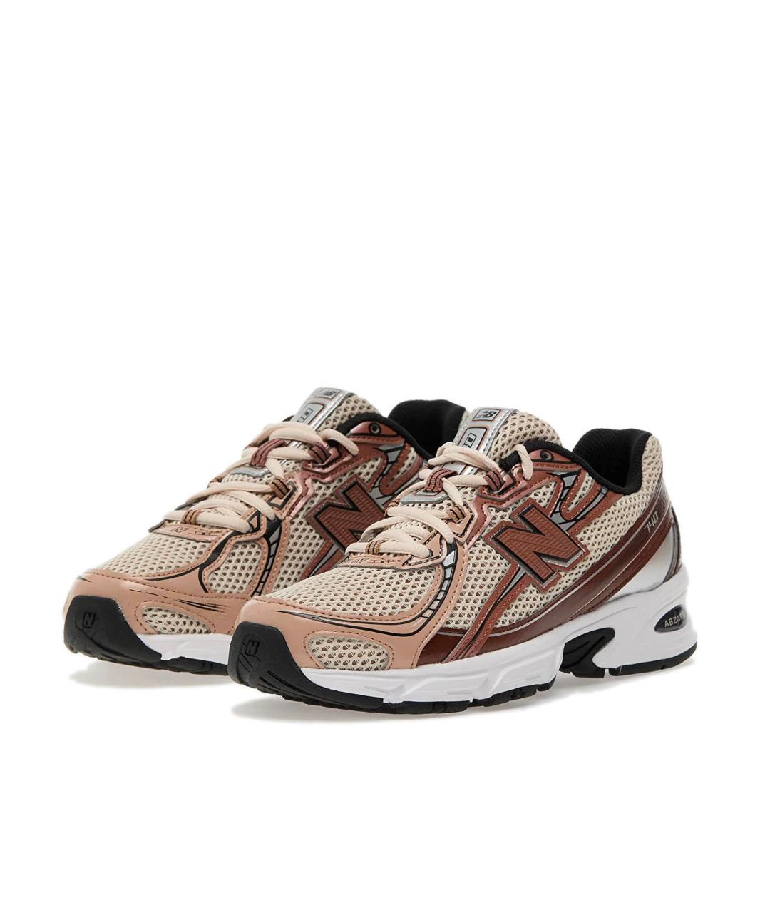NEW BALANCE Коричневые низкие кроссовки / кеды, фото 2