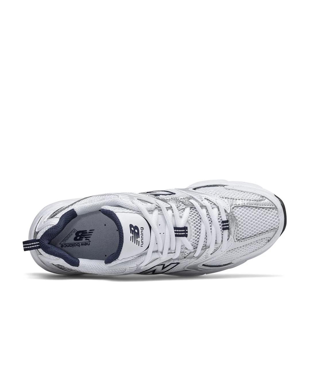 NEW BALANCE Белые низкие кроссовки / кеды, фото 4