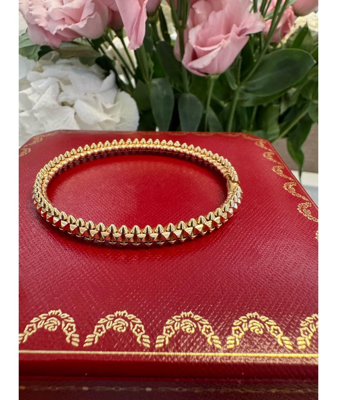 CARTIER Розовый браслет из розового золота, фото 2