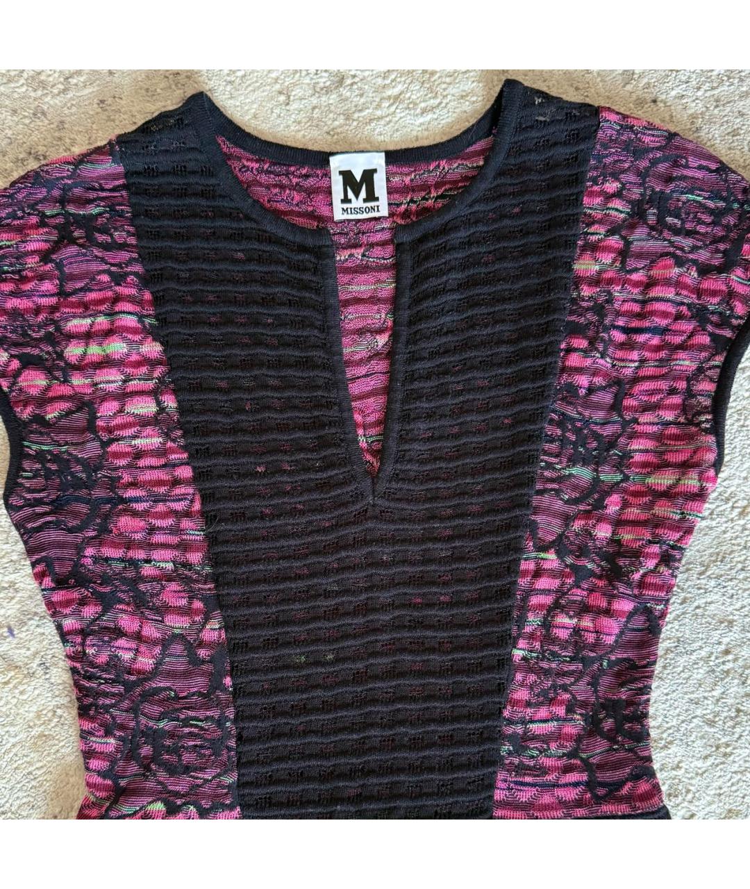 MISSONI Розовое хлопковое повседневное платье, фото 3