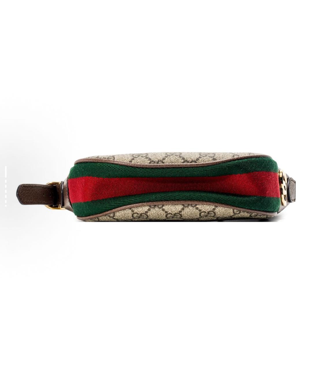 GUCCI Бежевая сумка с короткими ручками, фото 3