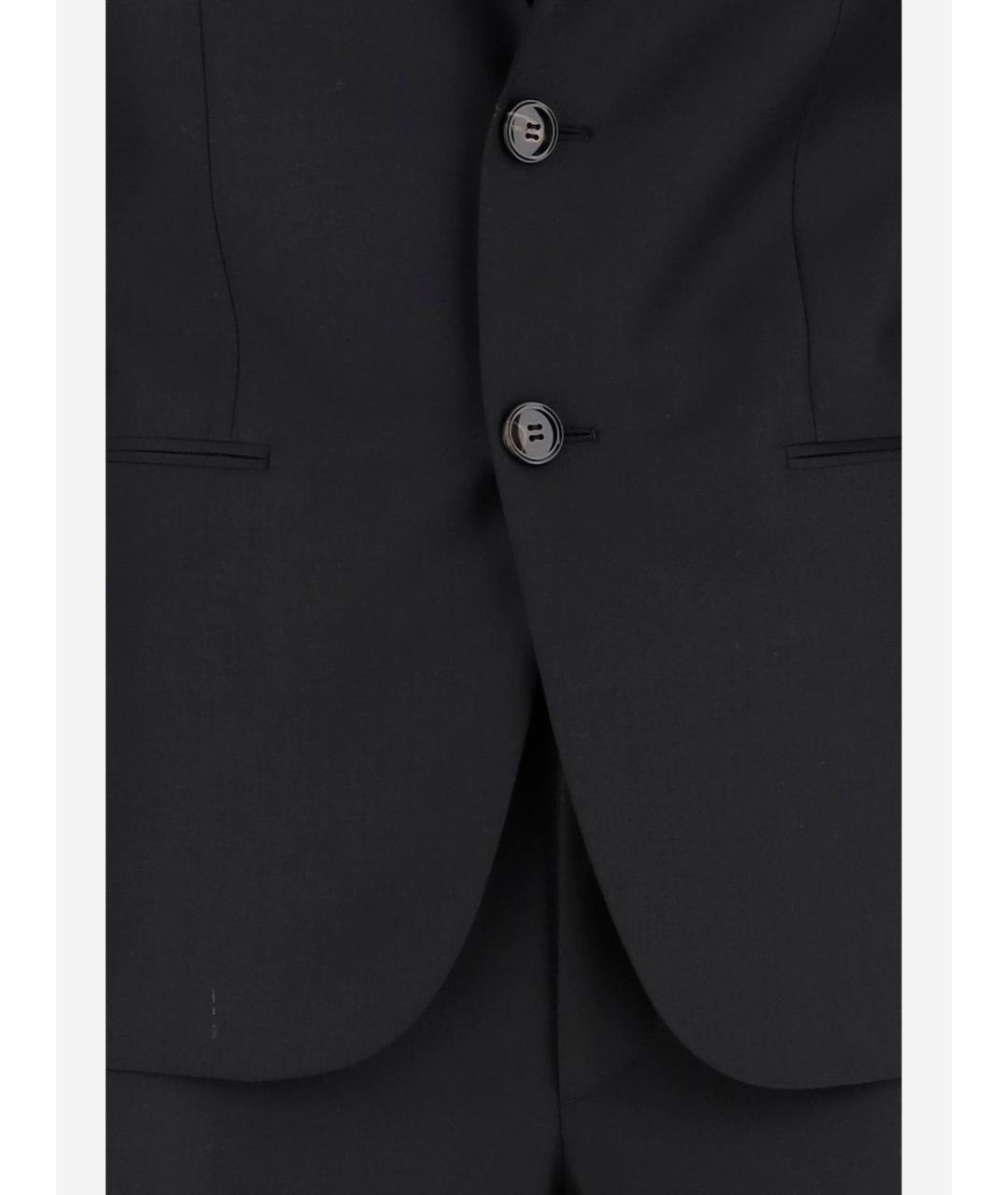 GIORGIO ARMANI Черный классический костюм, фото 3