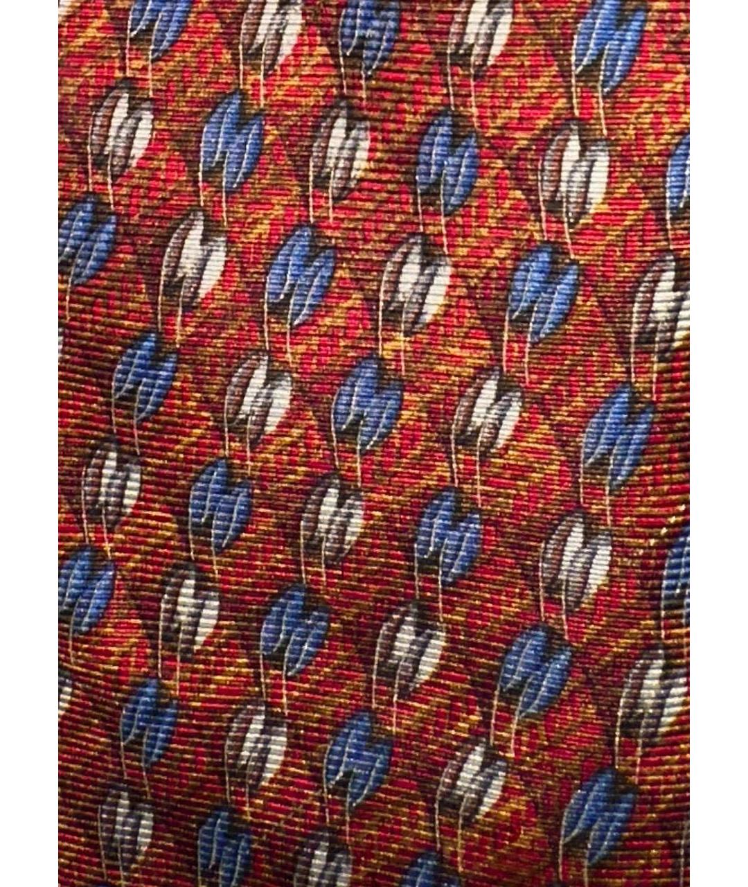 ERMENEGILDO ZEGNA XXX Мульти шелковый галстук, фото 3