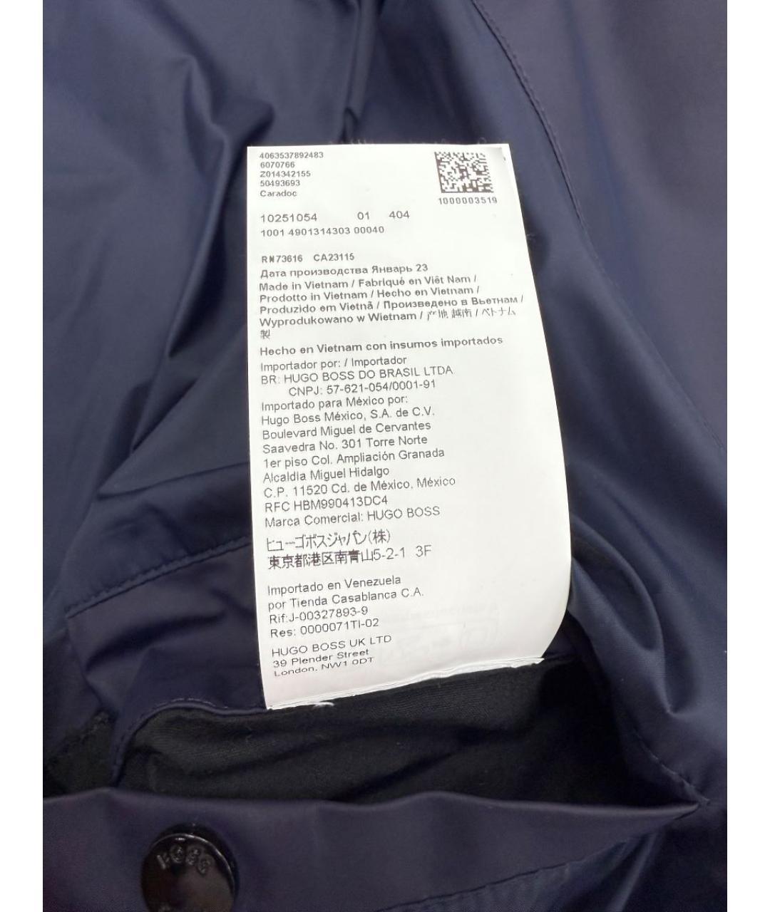 HUGO BOSS Синяя куртка, фото 5
