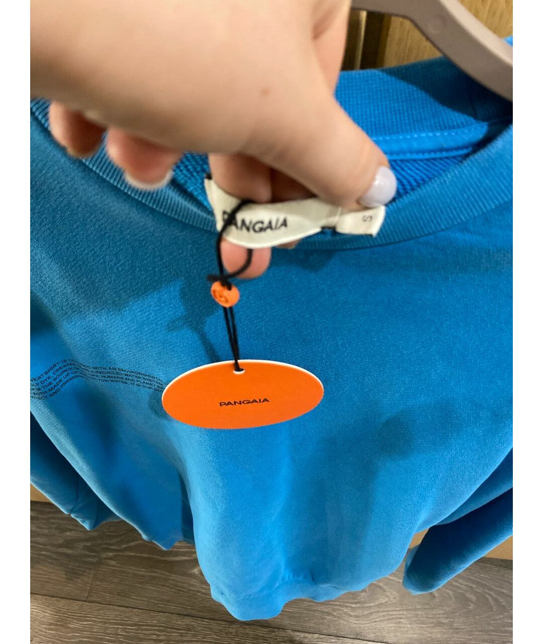 THE PANGAIA Бирюзовый хлопковый спортивные костюмы, фото 3