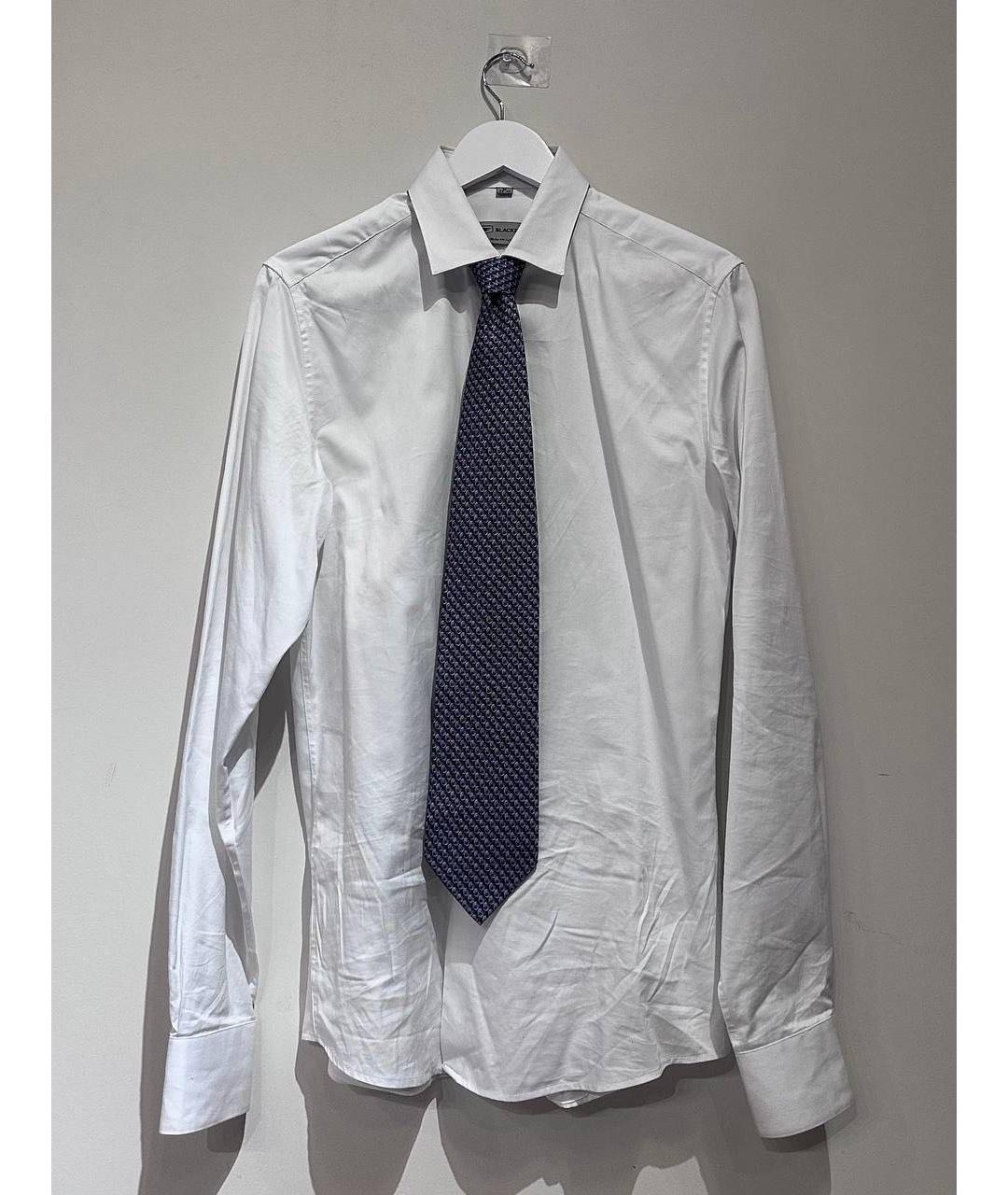ERMENEGILDO ZEGNA XXX Темно-синий шелковый галстук, фото 5