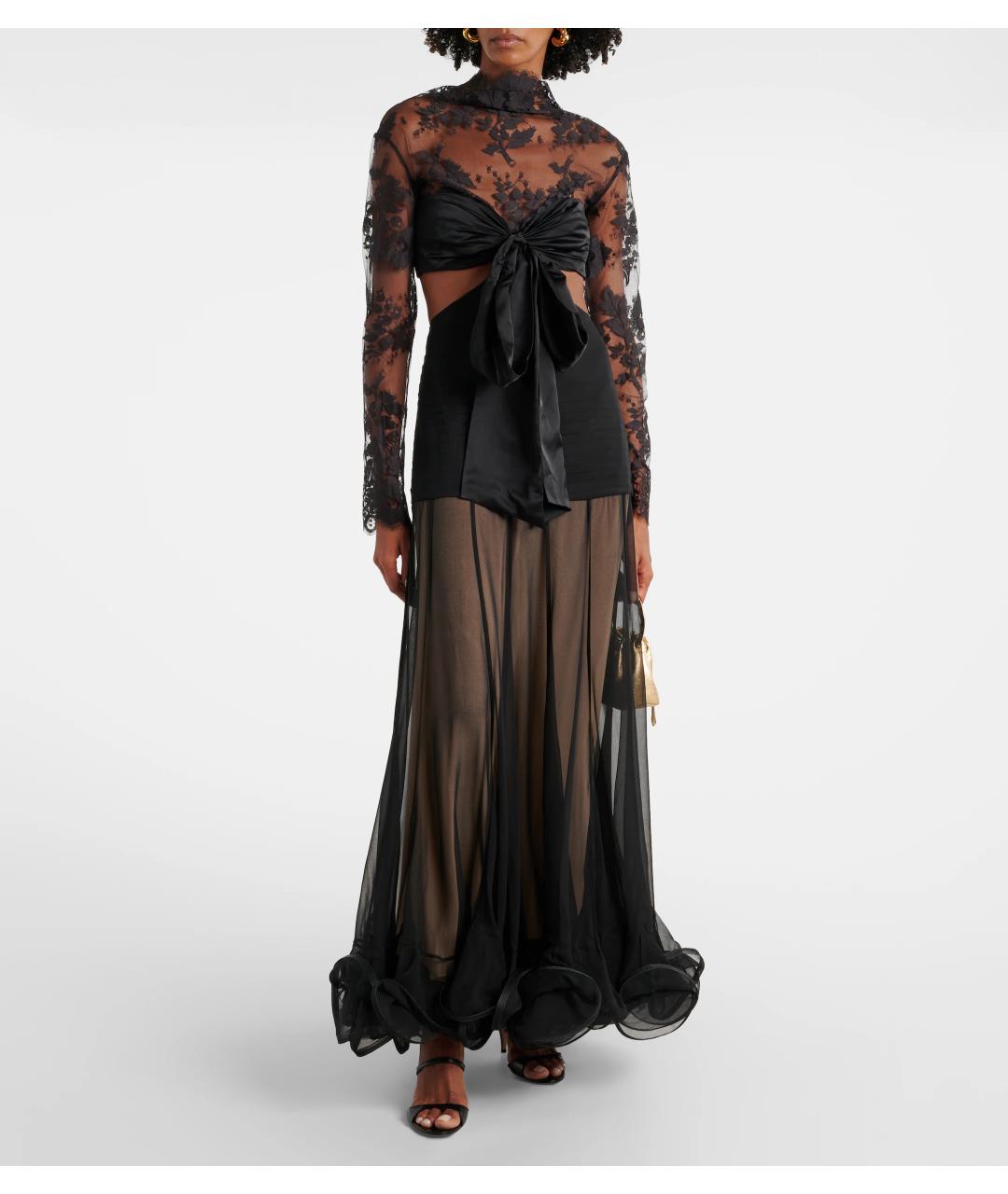 ZIMMERMANN Черное коктейльное платье, фото 8