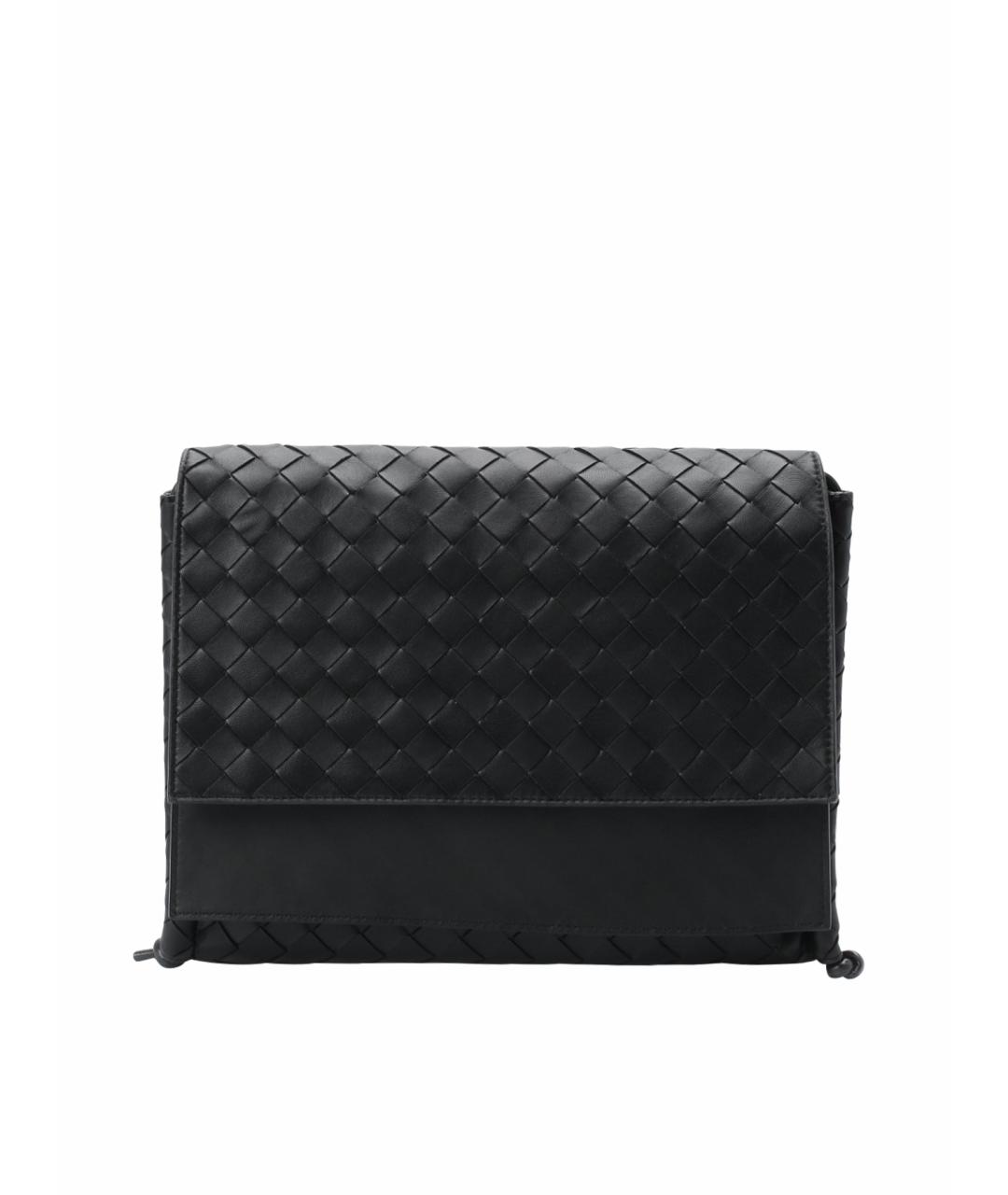 BOTTEGA VENETA Коричневая кожаная сумка через плечо, фото 1