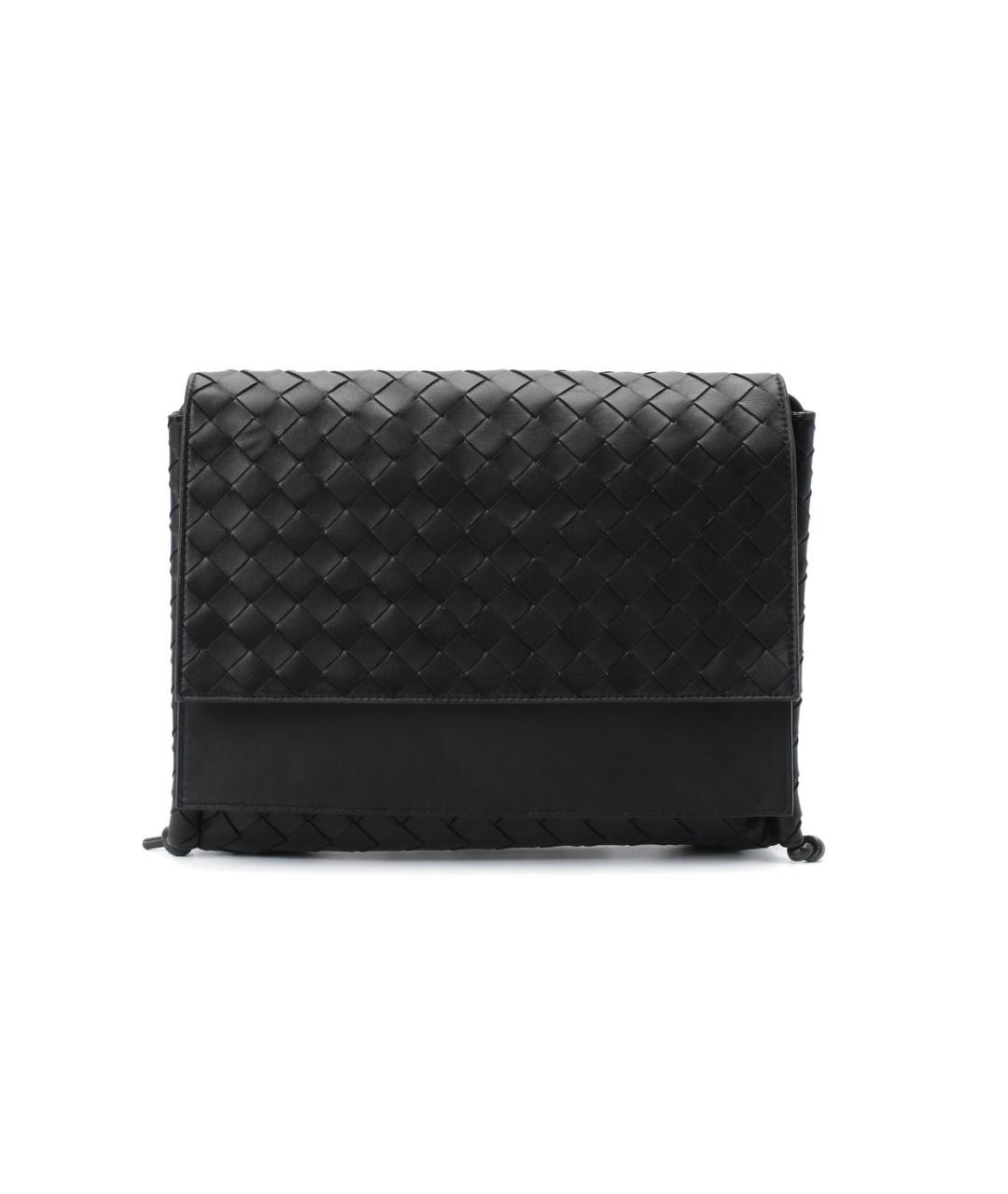 BOTTEGA VENETA Коричневая кожаная сумка через плечо, фото 6