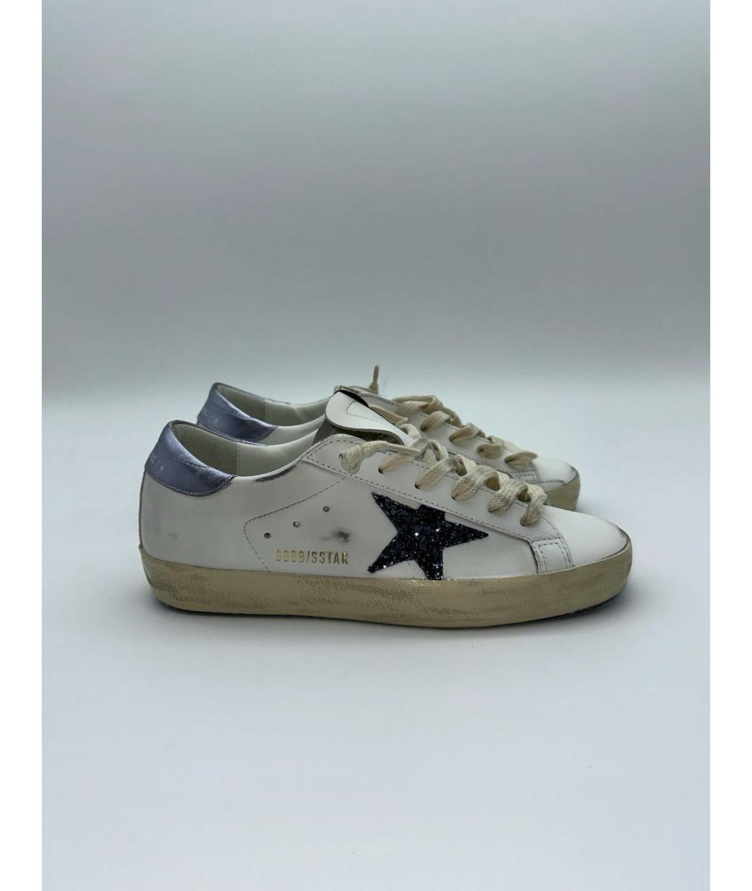 GOLDEN GOOSE DELUXE BRAND Мульти кожаные кеды, фото 5