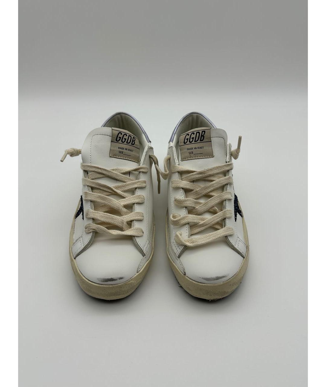 GOLDEN GOOSE DELUXE BRAND Мульти кожаные кеды, фото 2
