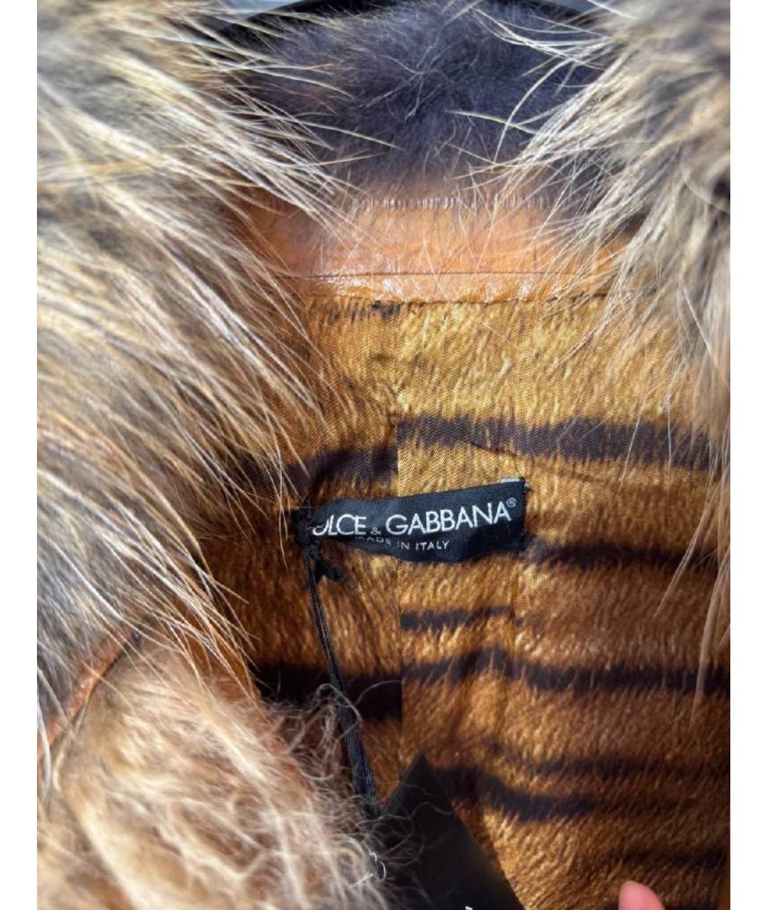 DOLCE&GABBANA Меховая шуба, фото 3