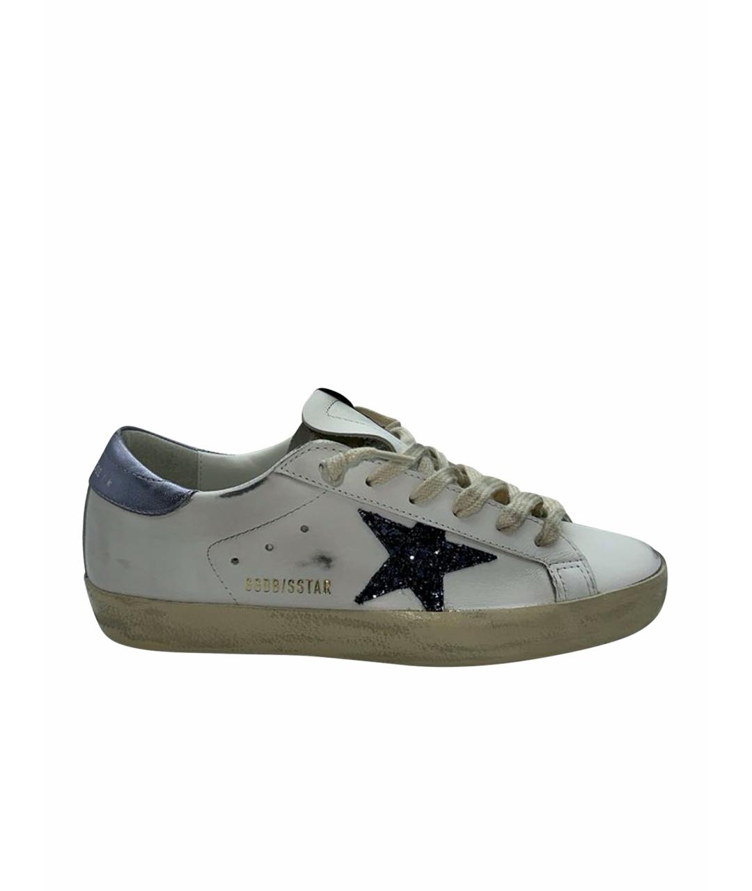 GOLDEN GOOSE DELUXE BRAND Мульти кожаные кеды, фото 1