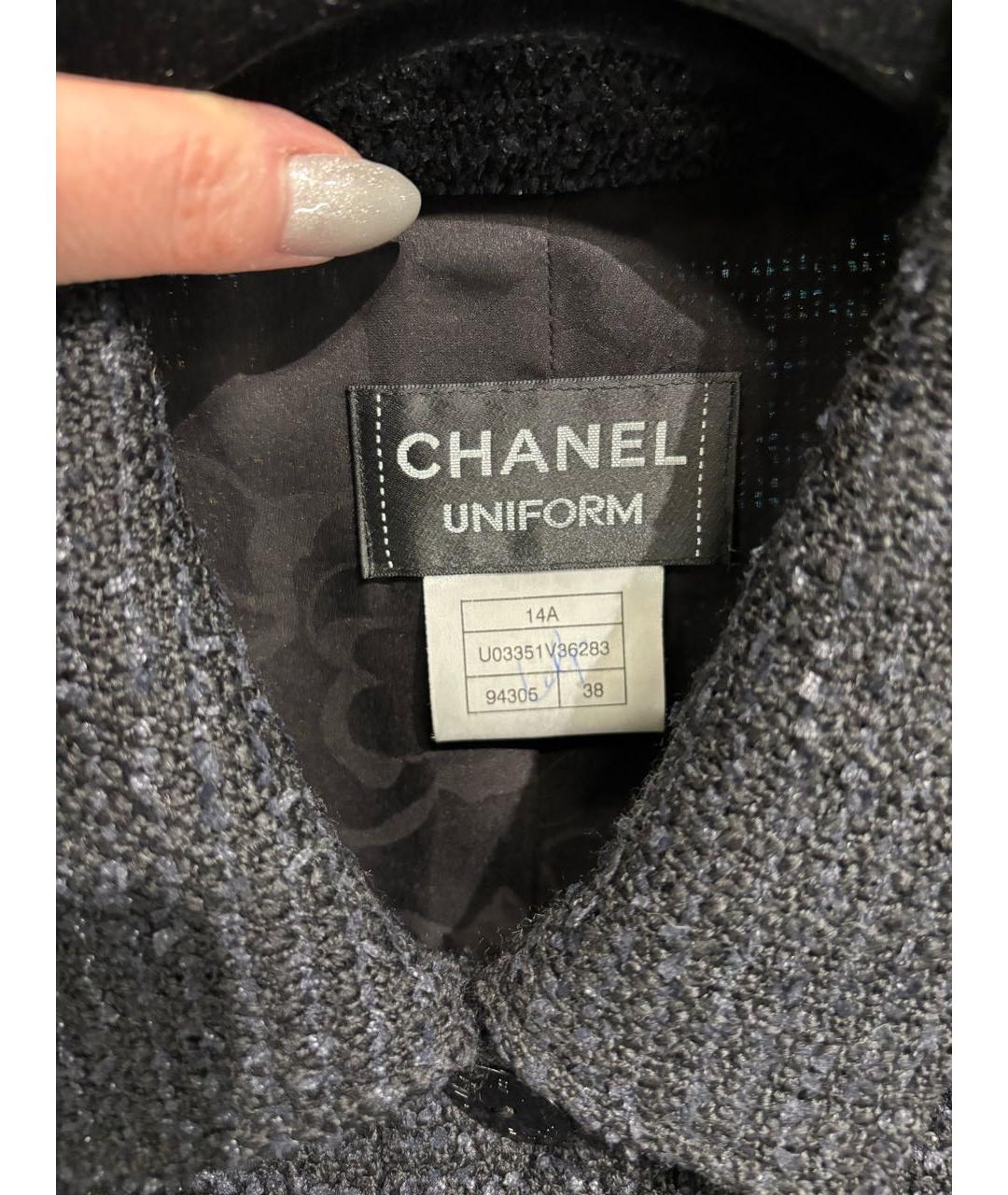 CHANEL Розовый твидовый жакет/пиджак, фото 3