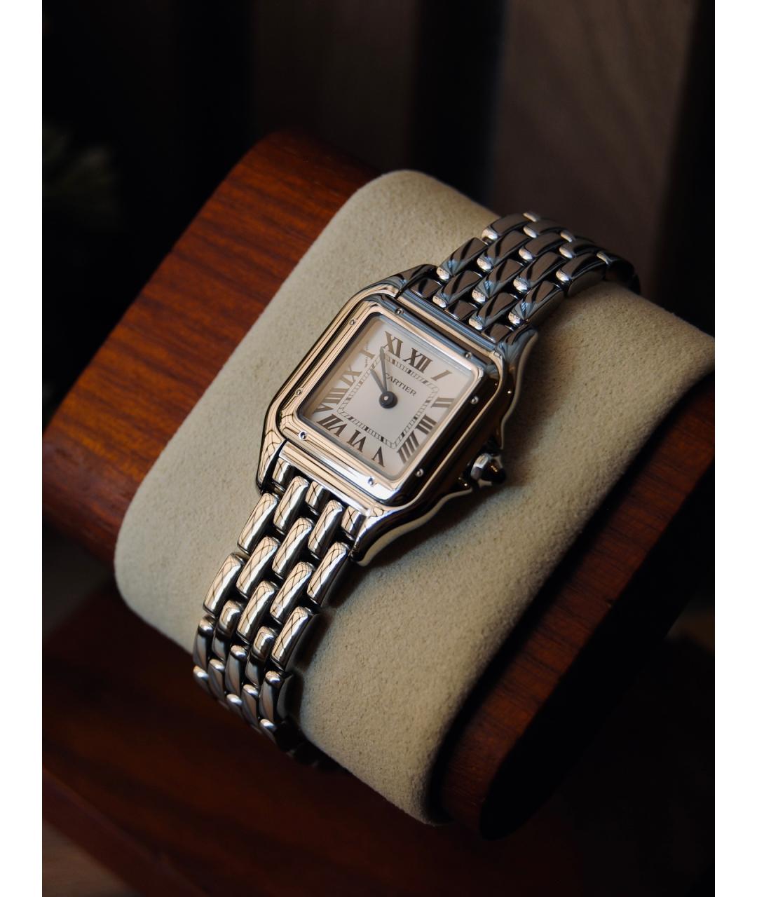 CARTIER Серебряные металлические часы, фото 2