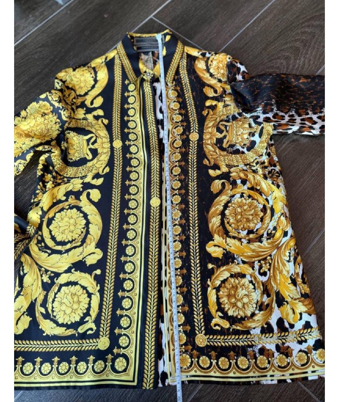 VERSACE Шелковая блузы, фото 5