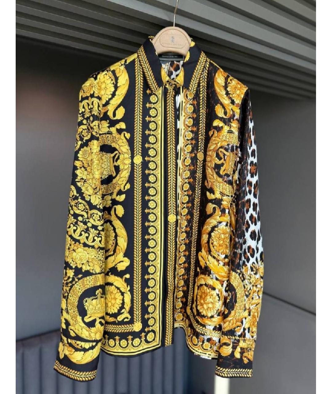 VERSACE Шелковая блузы, фото 9