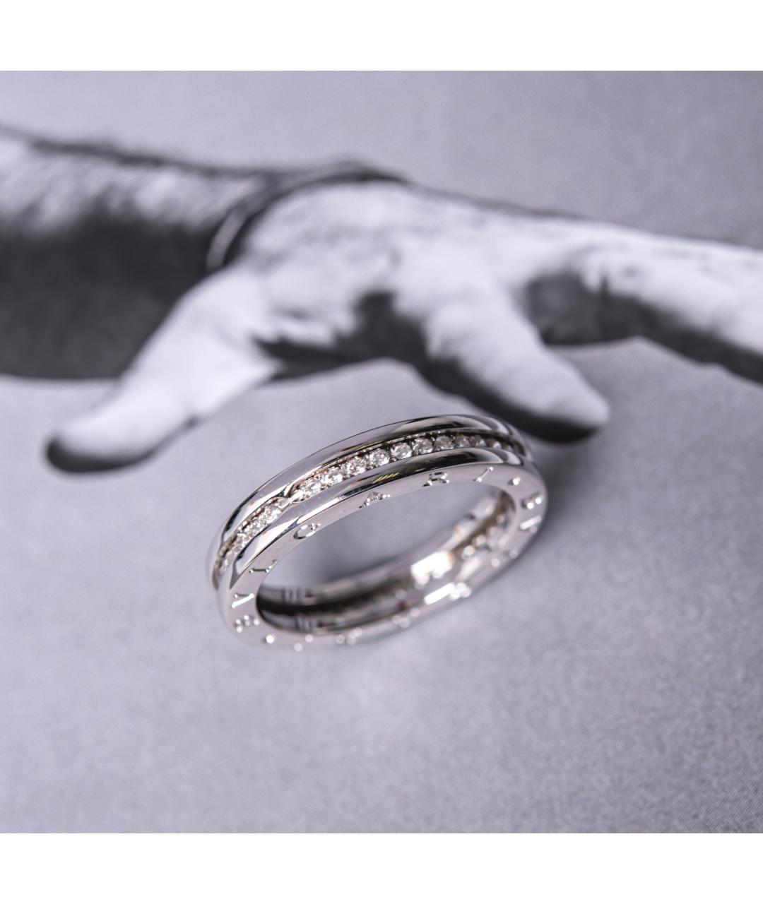BVLGARI Золотое кольцо из белого золота, фото 2