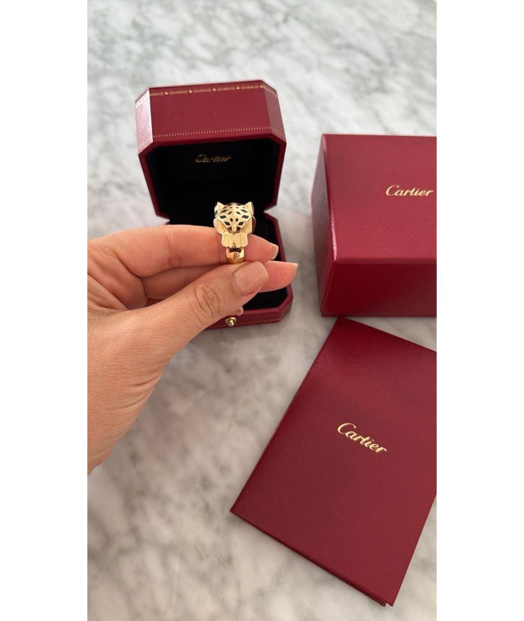 CARTIER Желтое кольцо из желтого золота, фото 2