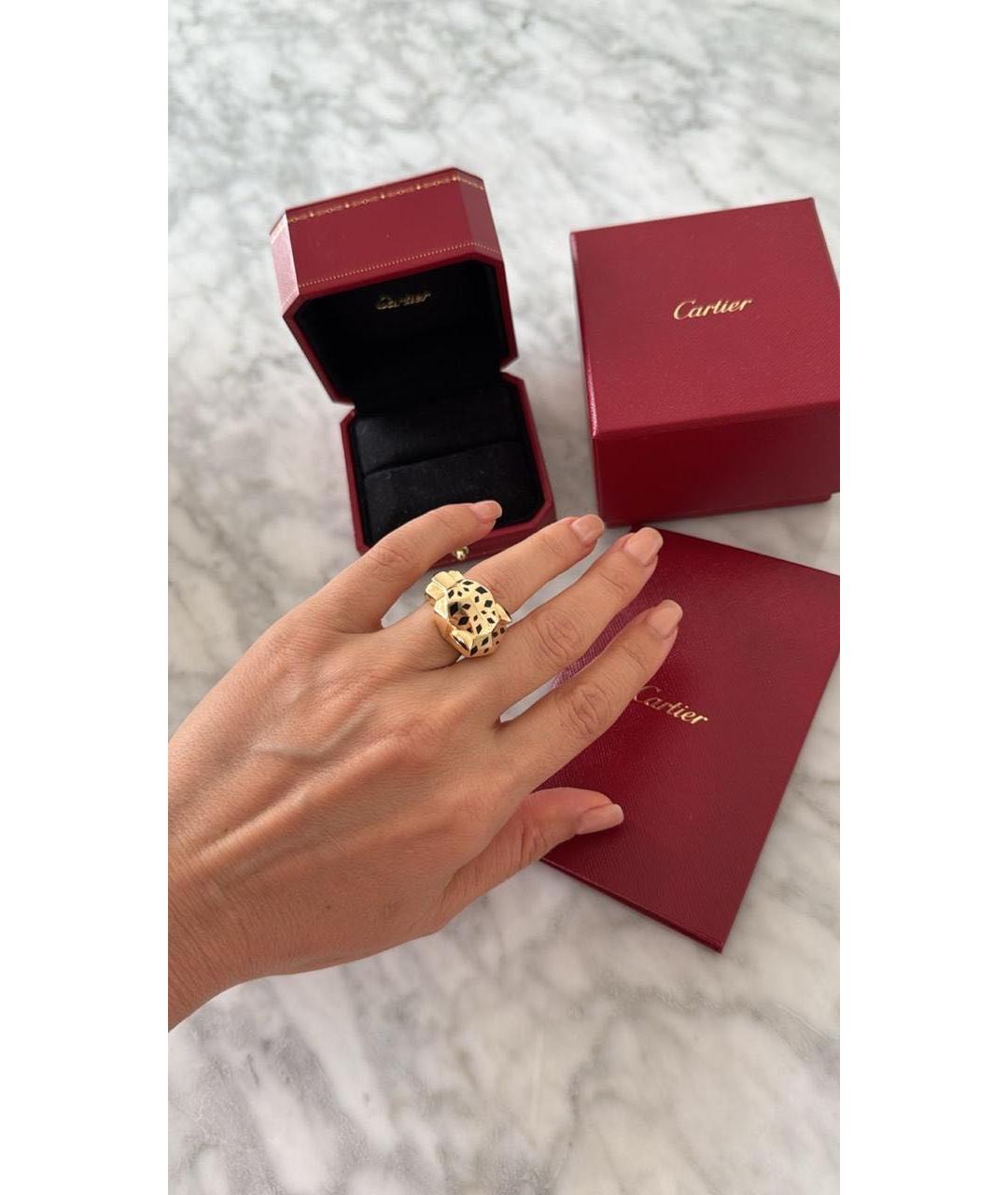 CARTIER Желтое кольцо из желтого золота, фото 5