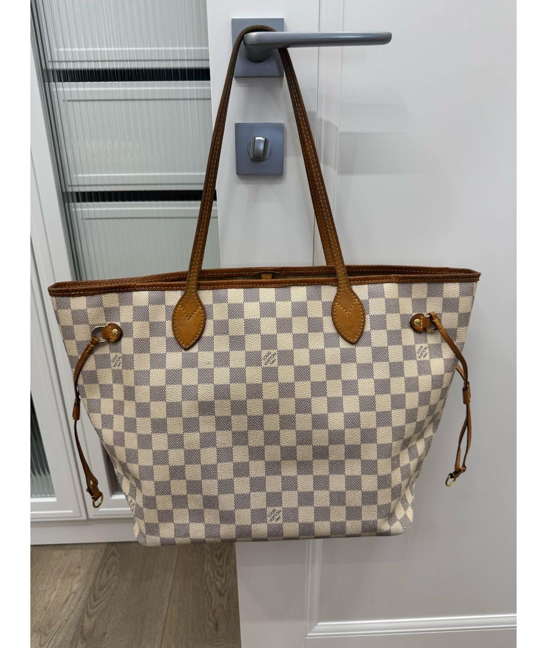 LOUIS VUITTON Белая сумка тоут, фото 2