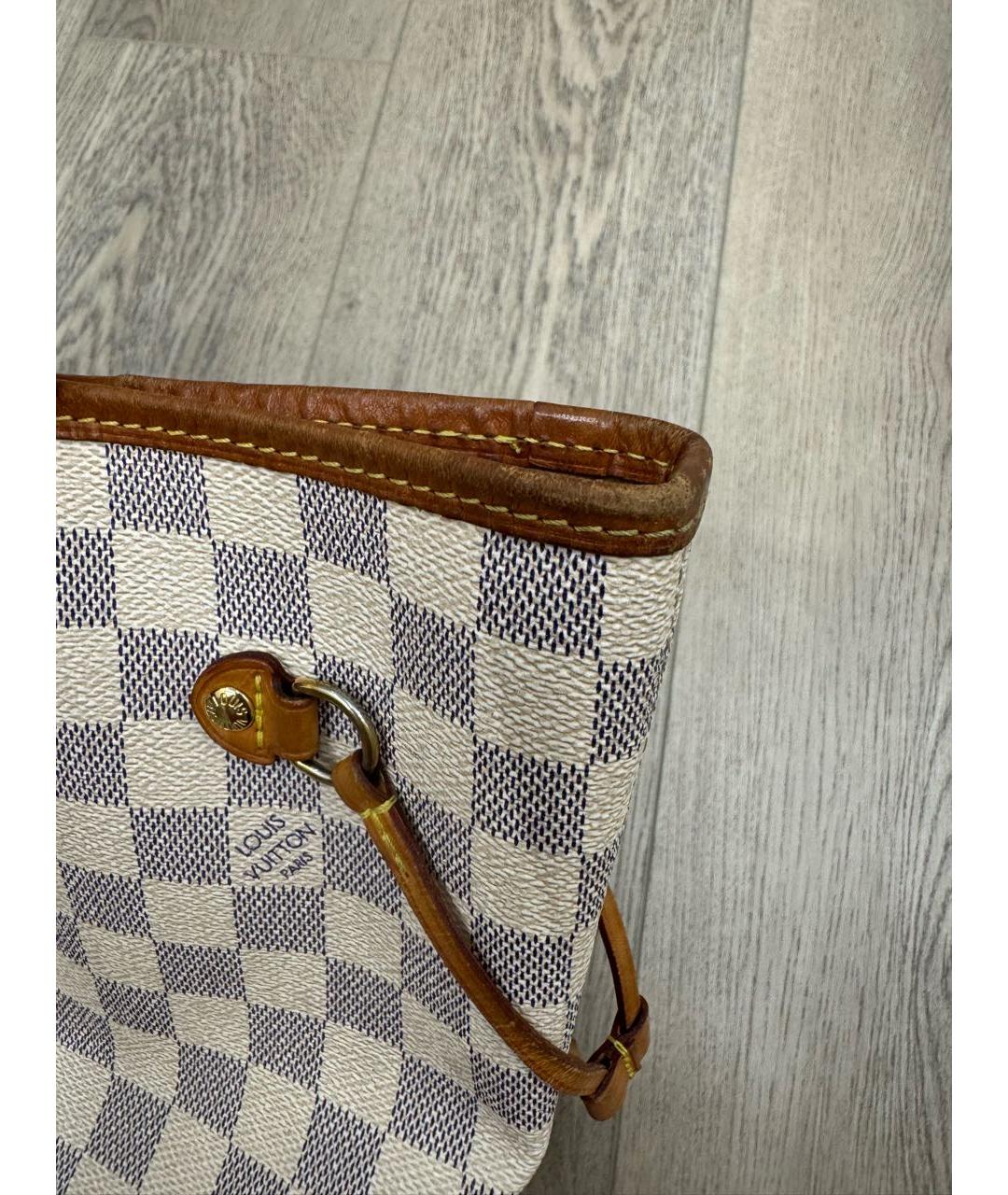 LOUIS VUITTON Белая сумка тоут, фото 6