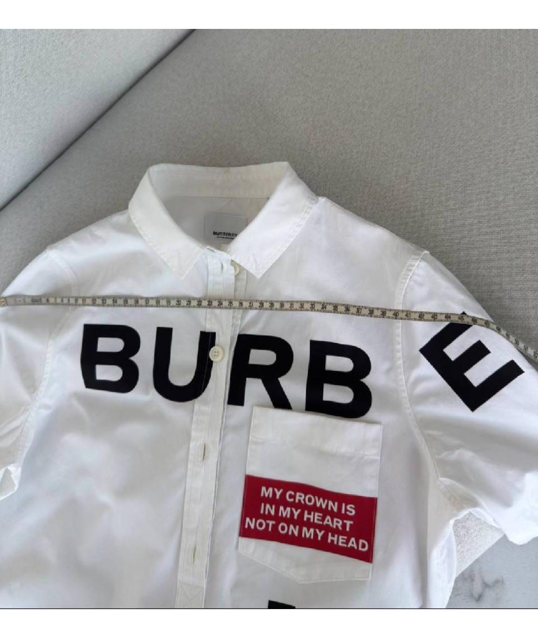 BURBERRY Хлопковое повседневное платье, фото 8