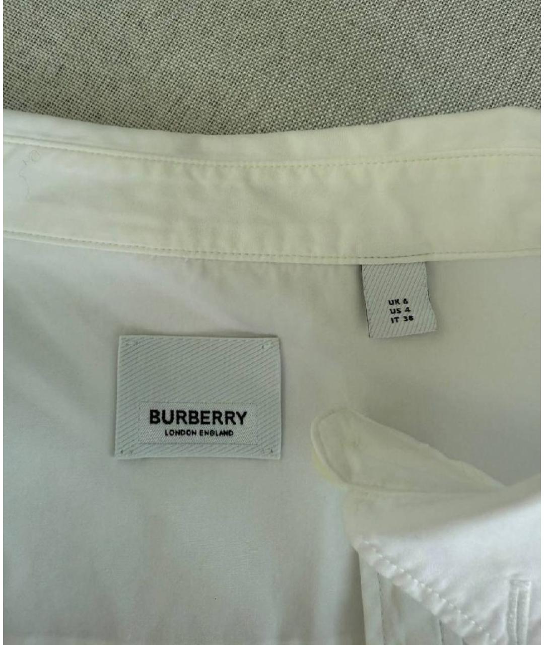 BURBERRY Хлопковое повседневное платье, фото 3