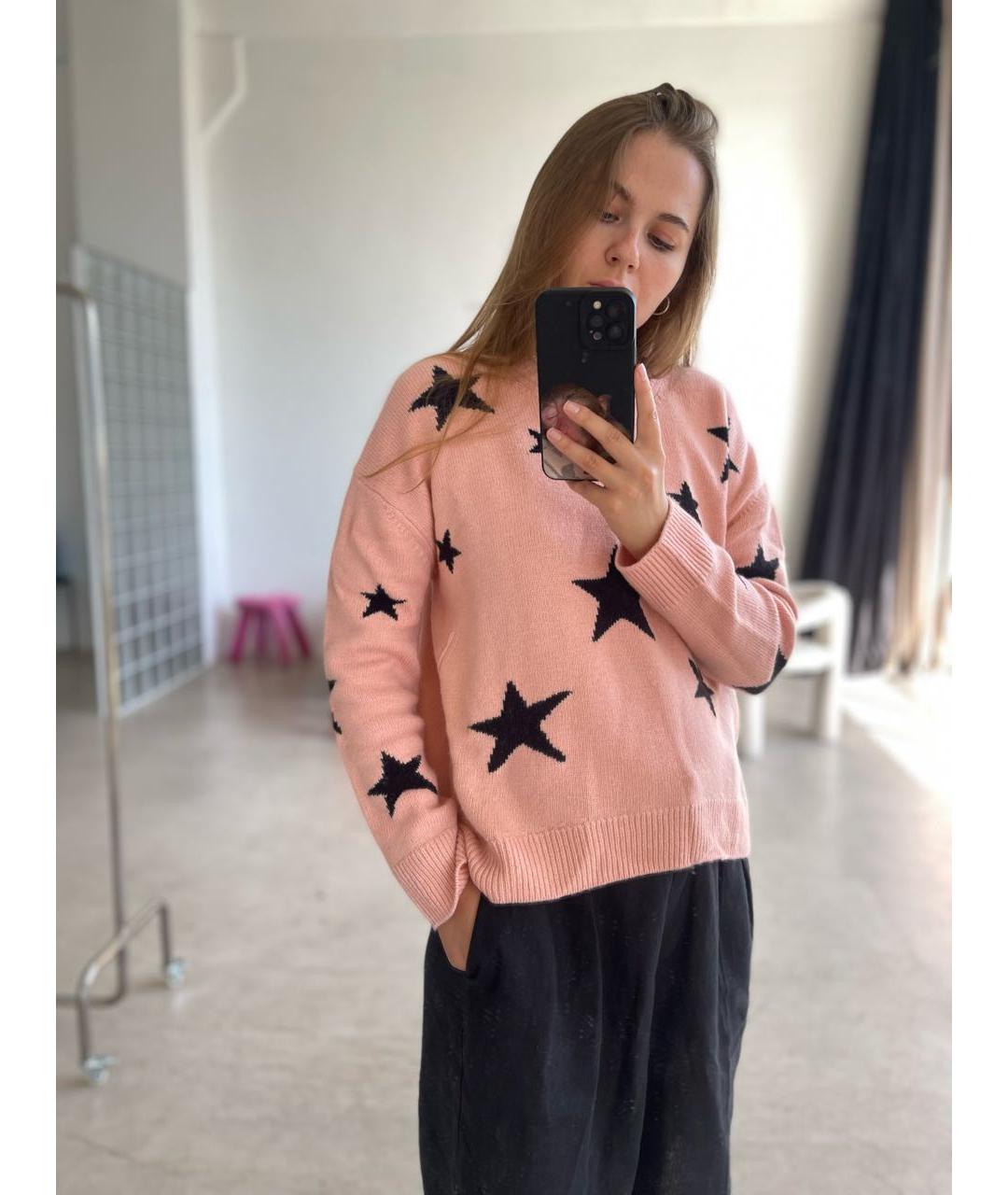 ZADIG & VOLTAIRE Коралловый кашемировый джемпер / свитер, фото 3