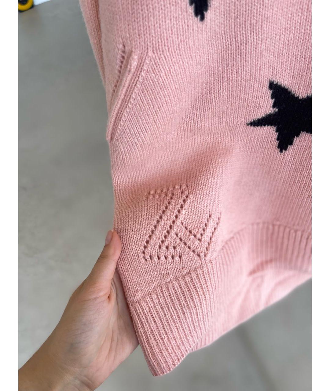 ZADIG & VOLTAIRE Коралловый кашемировый джемпер / свитер, фото 5