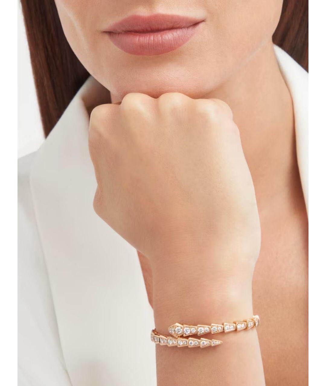 BVLGARI Розовый браслет из розового золота, фото 7