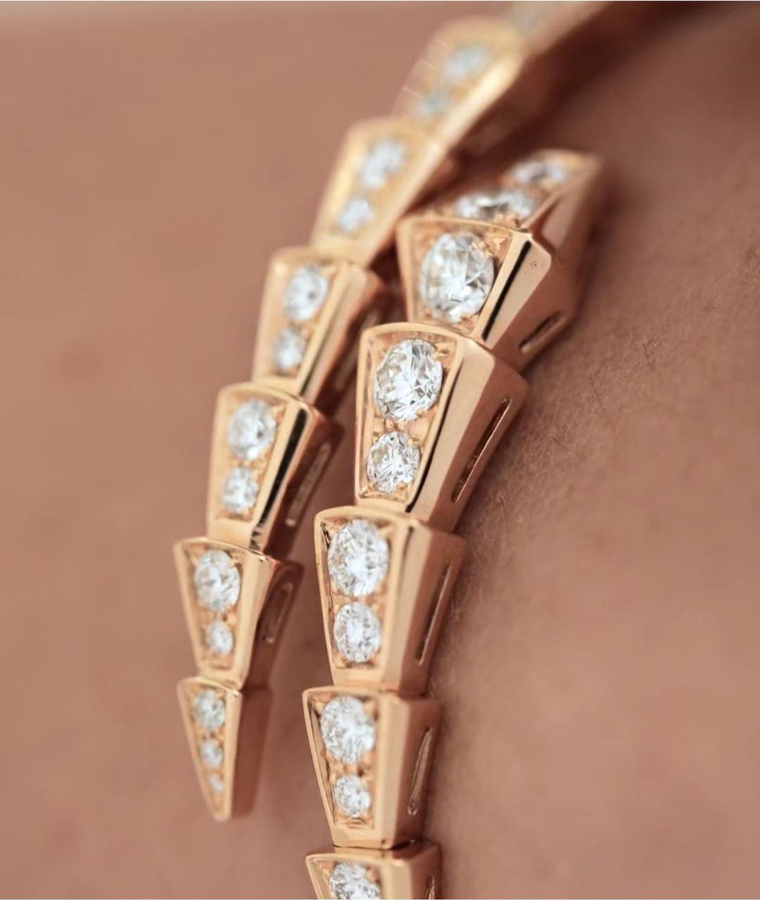 BVLGARI Розовый браслет из розового золота, фото 4
