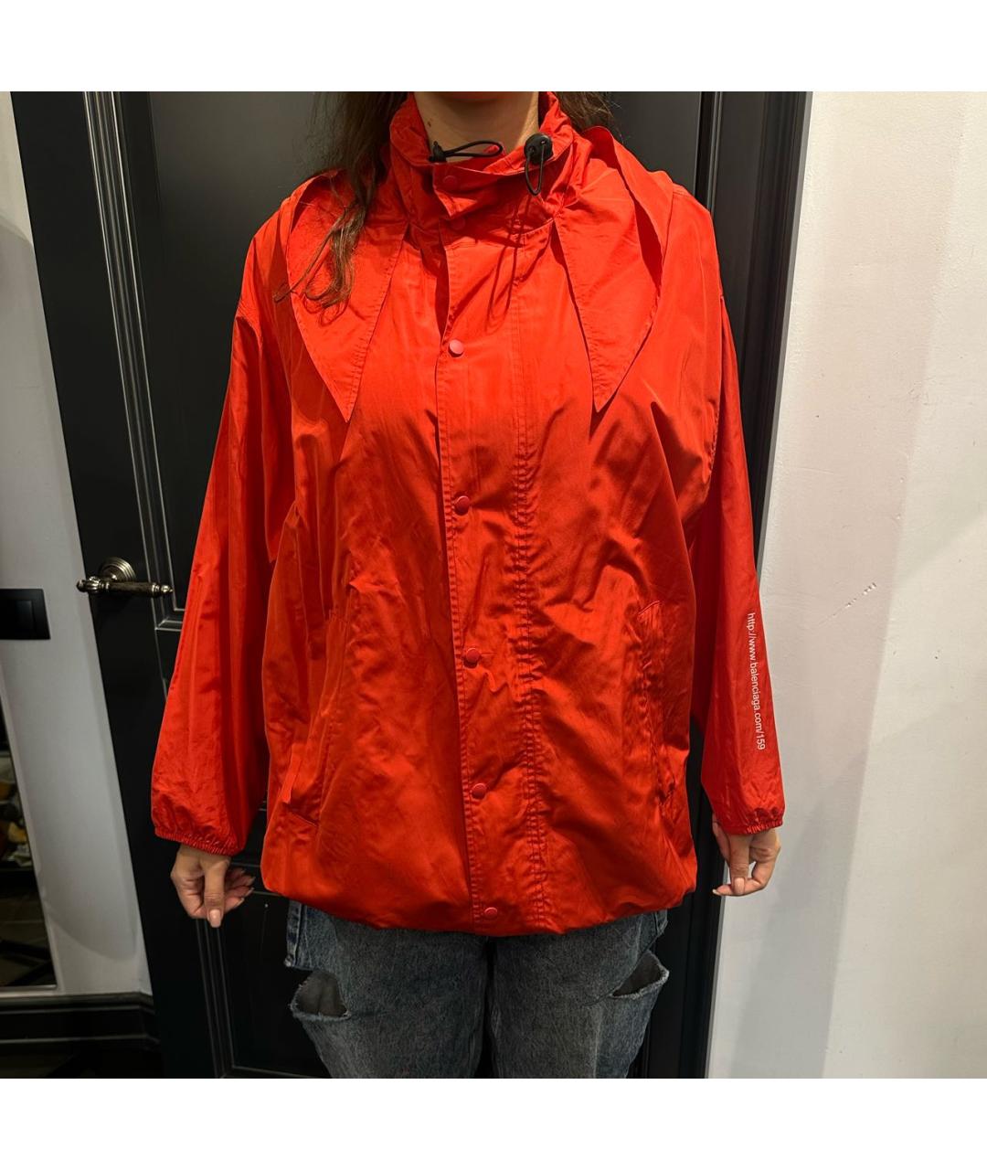 BALENCIAGA Красная куртка, фото 6